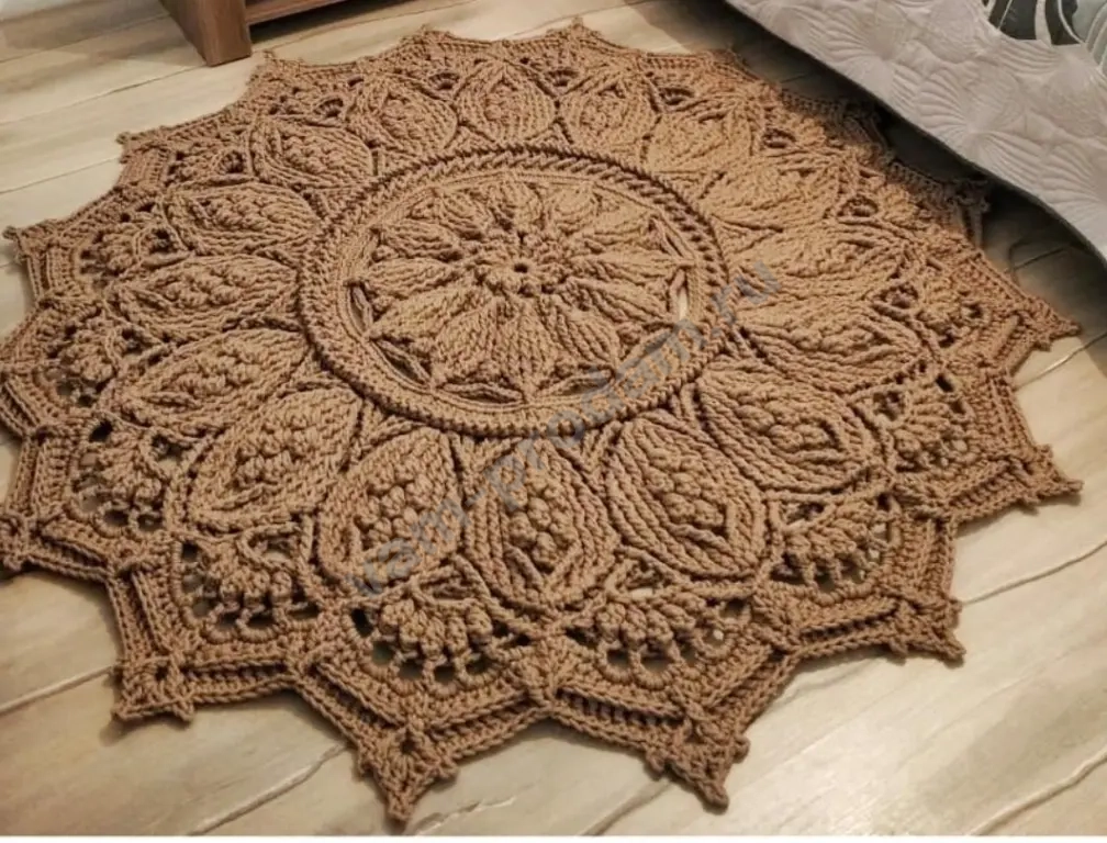 Ковры рельефные ручной работы