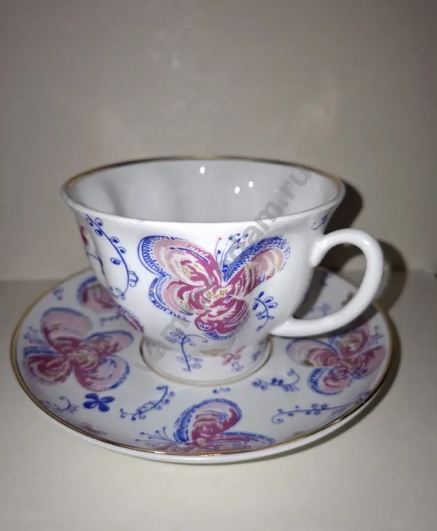 Чашка с блюдцем