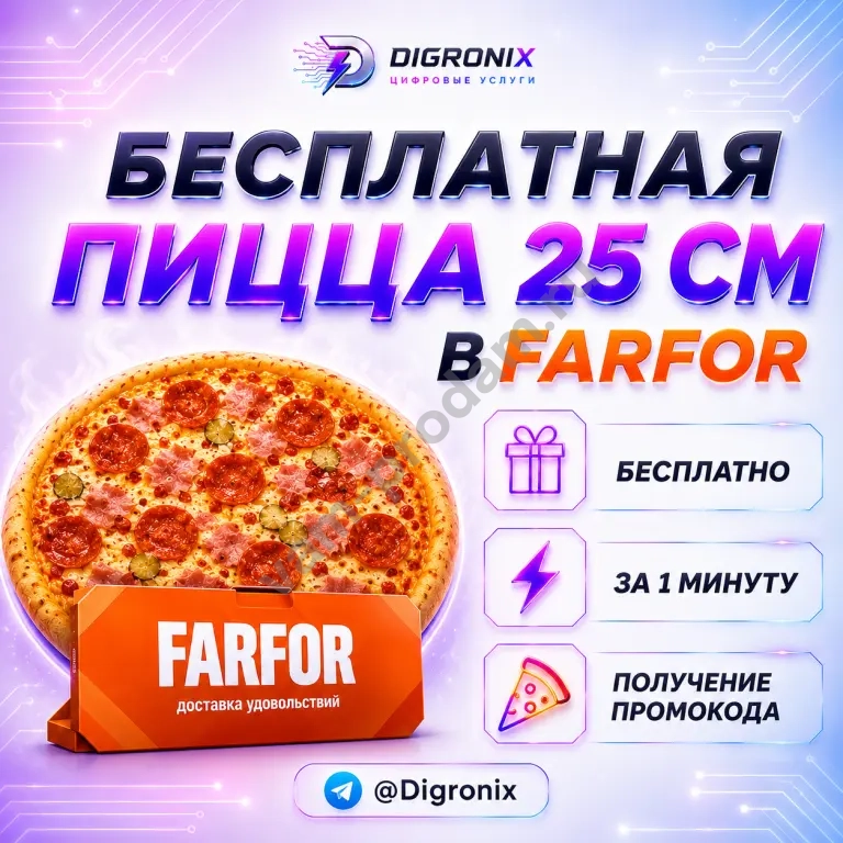 Пицца из Farfor