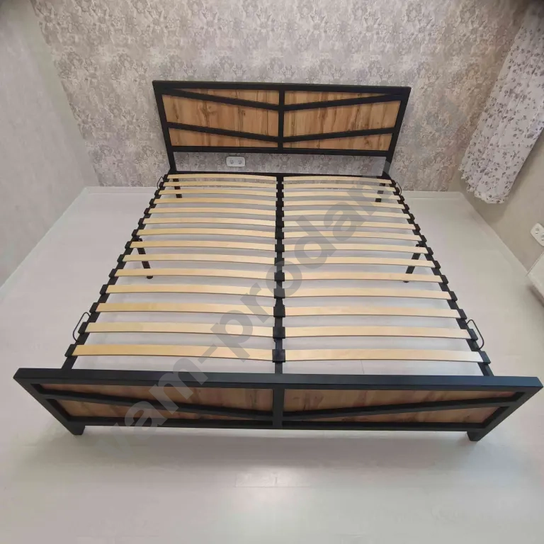 Кровать в стиле Лофт