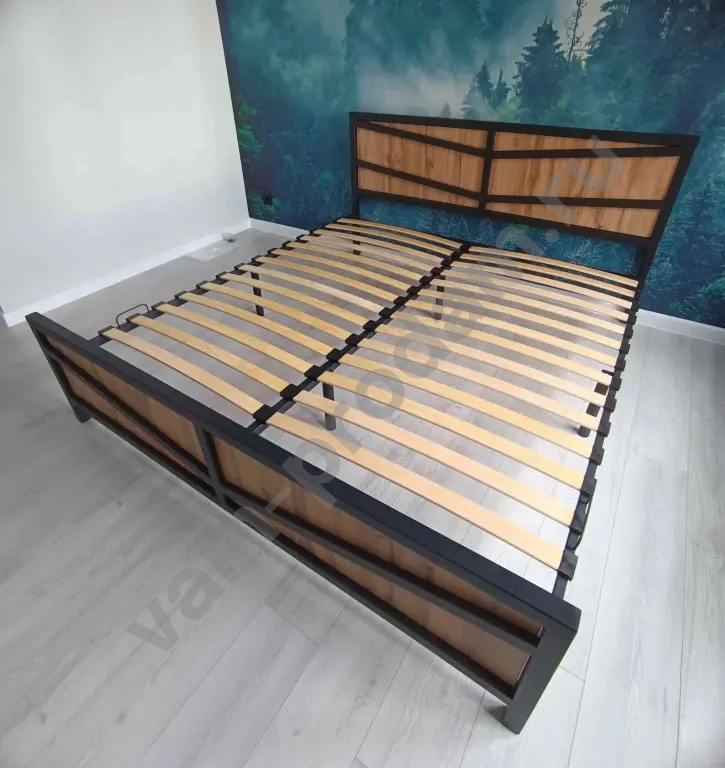 Кровать в стиле Лофт