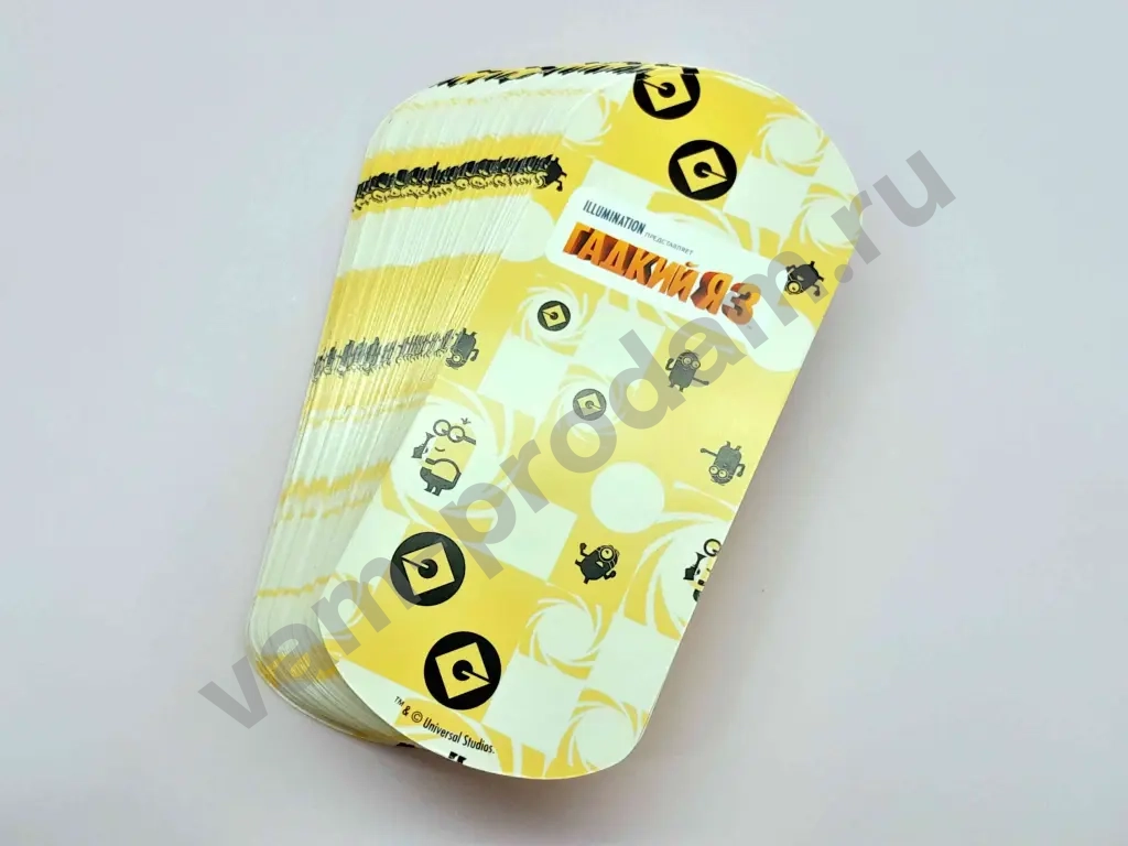 Карточки Гадкий Я / миньоны / Магнит