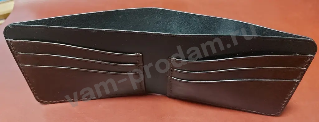 Кошелек кожаный - молодежный