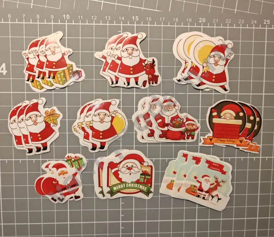 Остатки наклеек