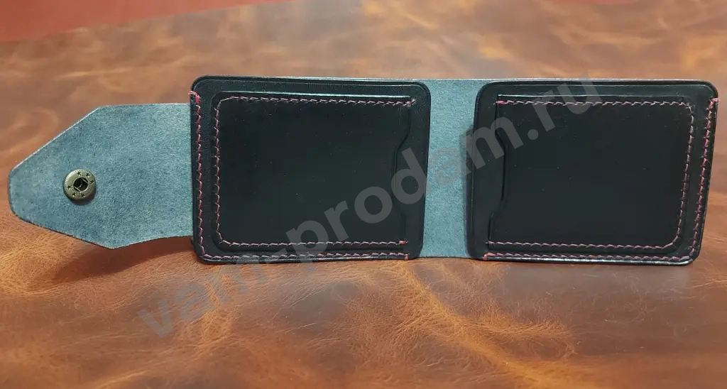 Кожаный кошелек Minimalist Bifold wallet