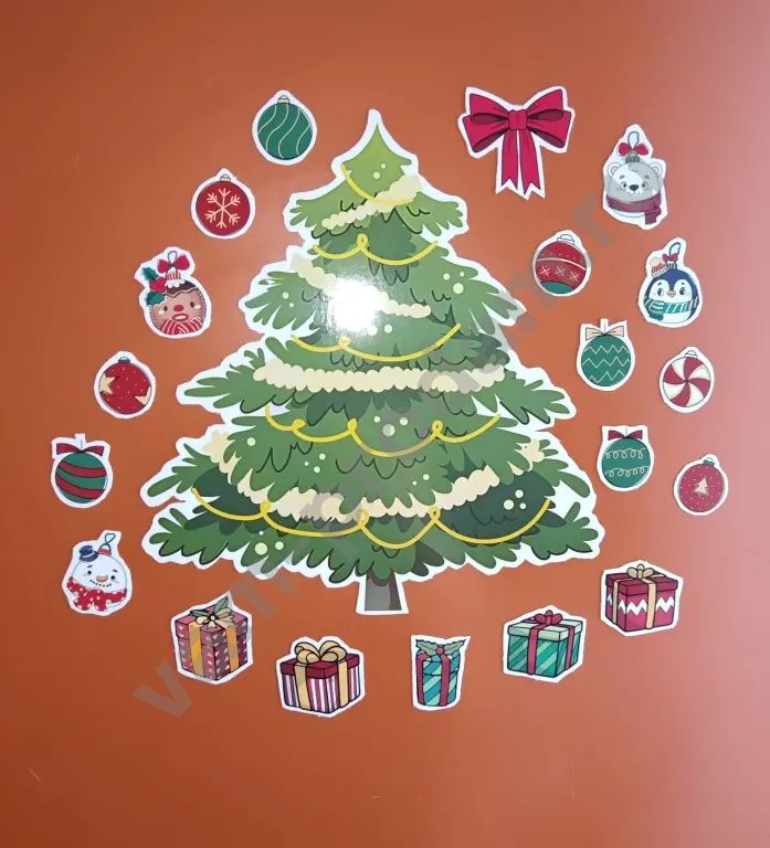 Набор магнитов "Наряди Ёлочку"