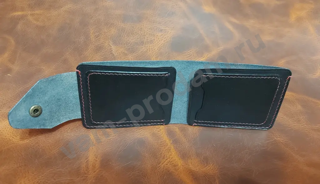 Кожаный кошелек Minimalist Bifold wallet