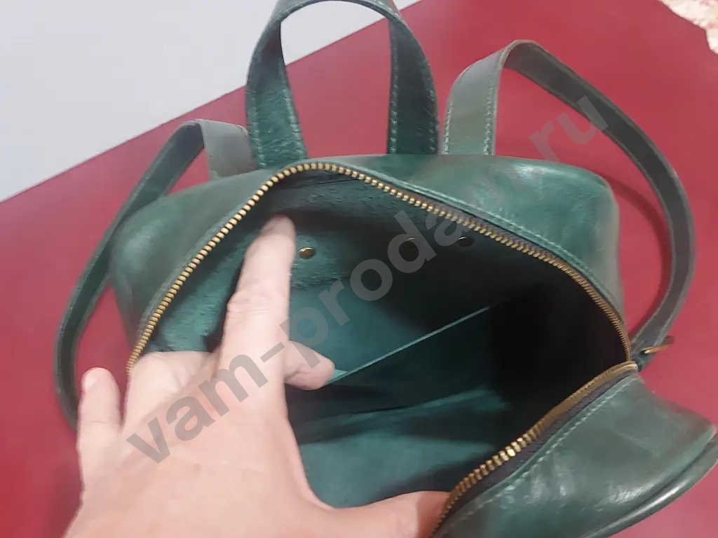 Рюкзак ручной работы из натуральной кожи