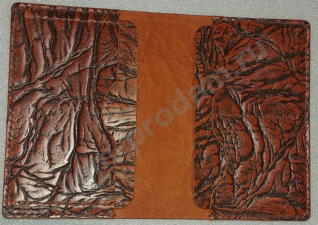 Обложка для автодокументов, паспорта из кожи