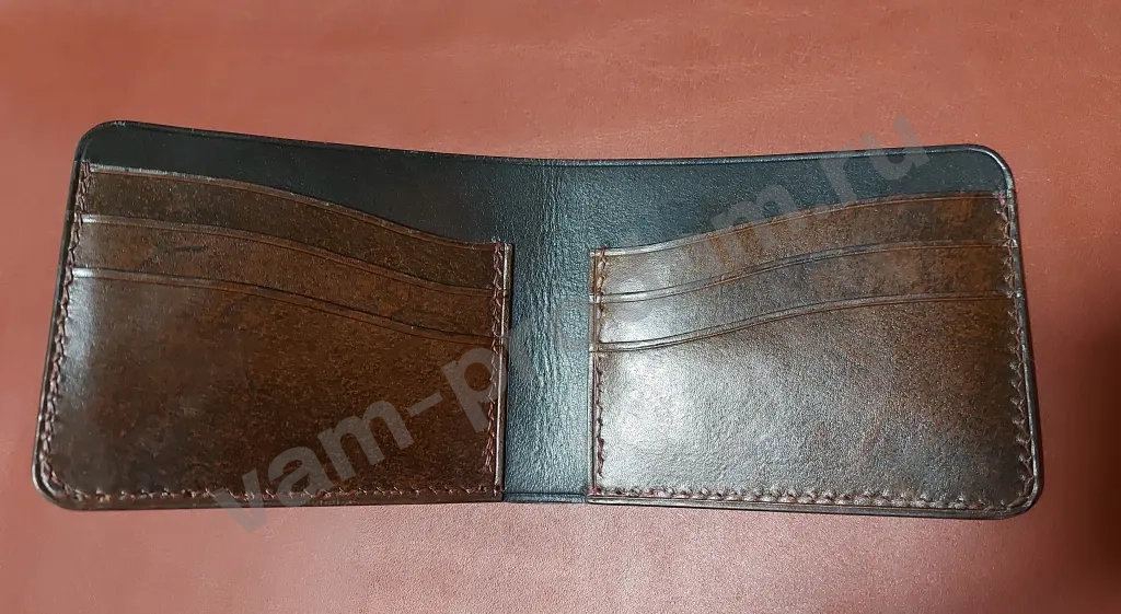 Кошелек кожаный - молодежный