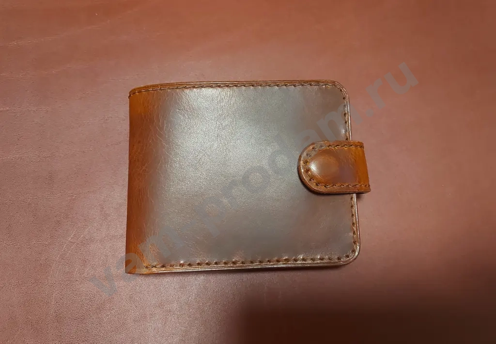 Мужской кошелек из итальянсой кожи