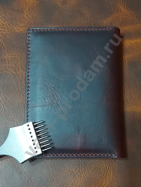 Обложка для автодокументов из натуральной кожи