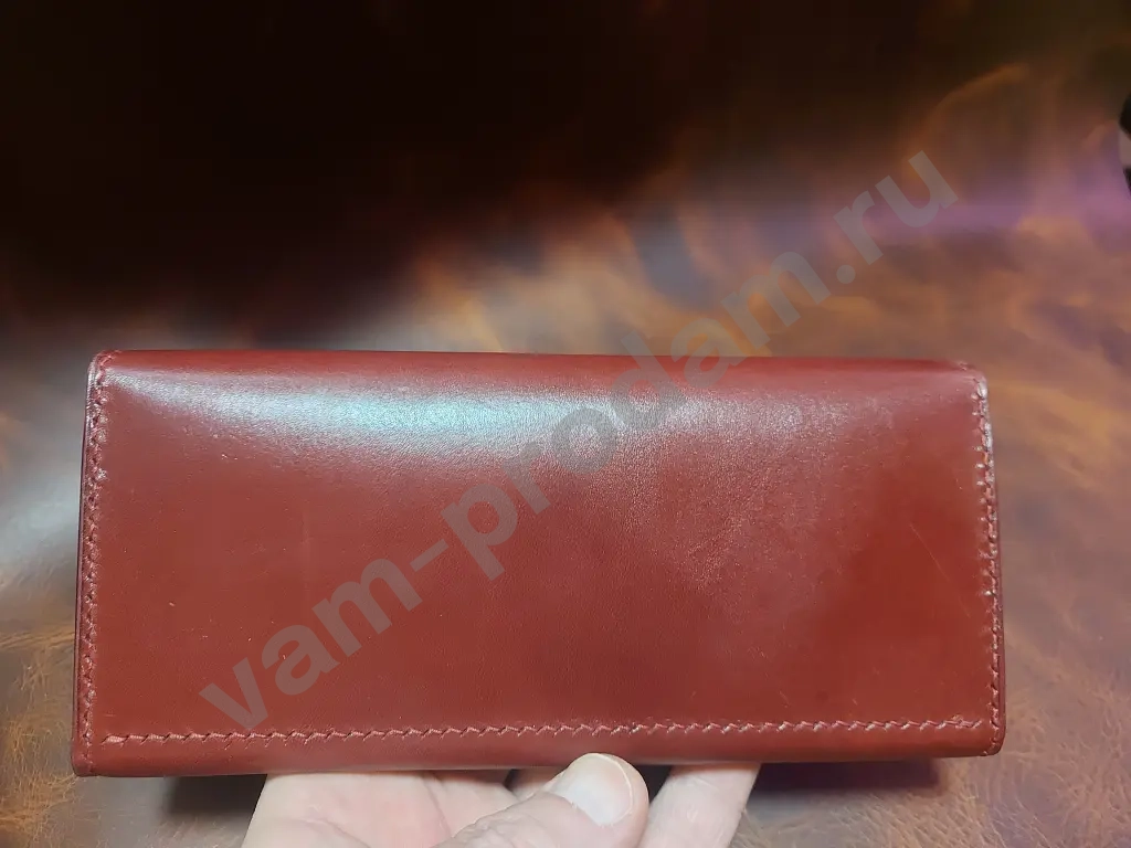 Классический женский кошелёк ручной работы