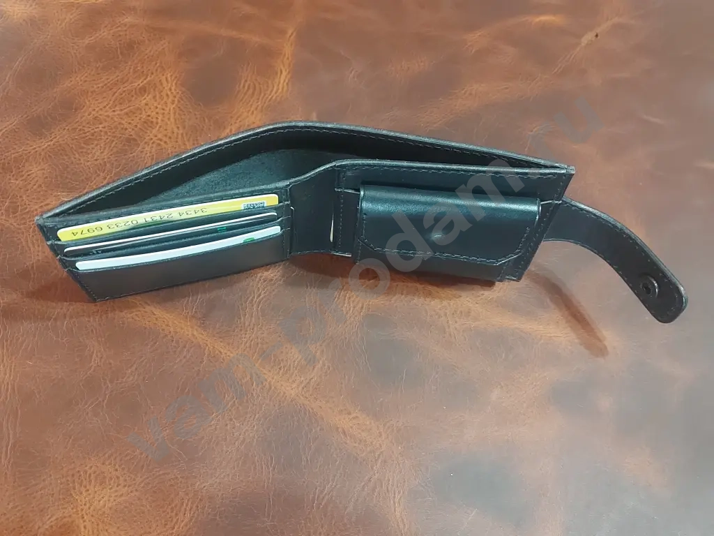 Мужское портмоне из натуральной кожи