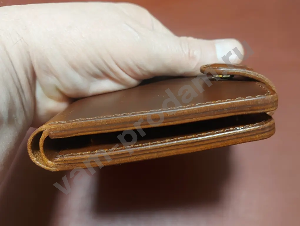 Мужской кошелек из итальянсой кожи