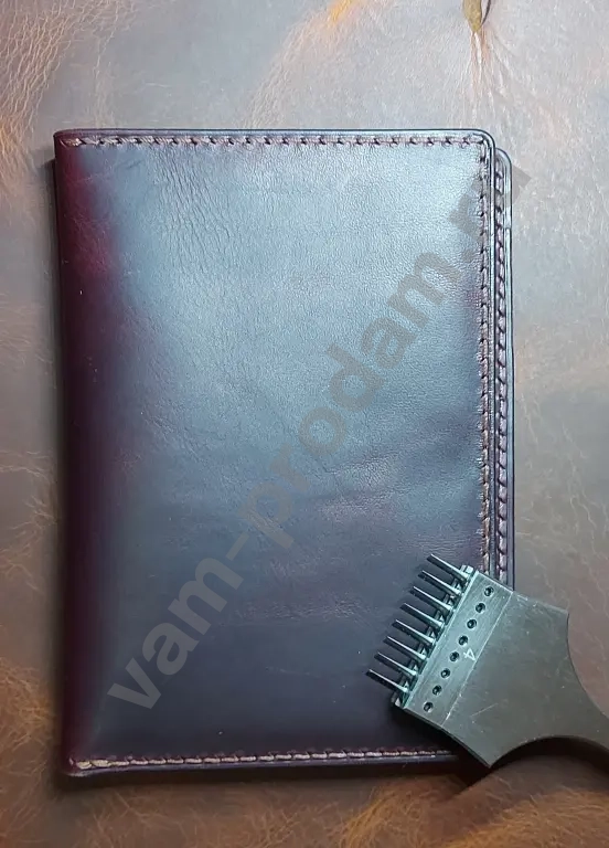 Обложка для автодокументов из натуральной кожи