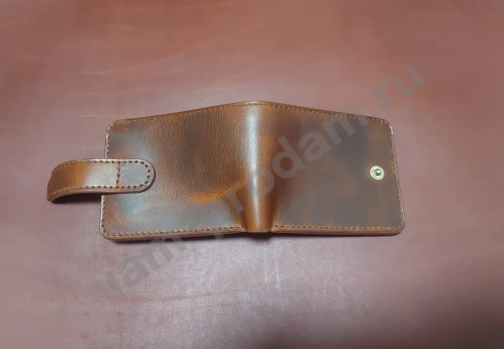 Мужской кошелек из итальянсой кожи