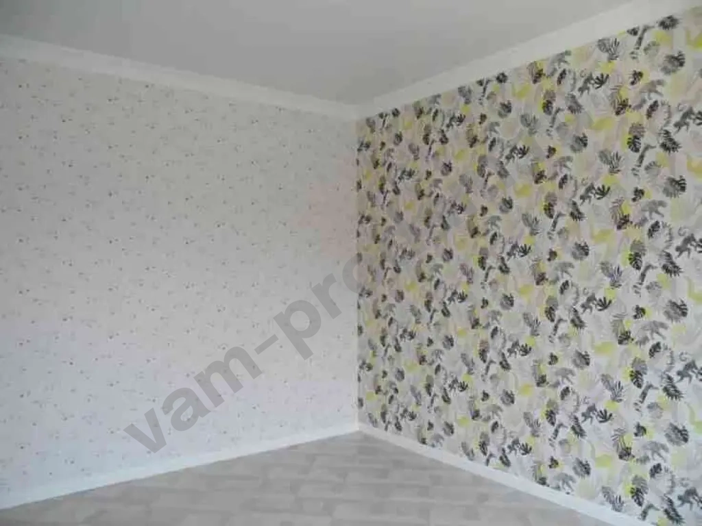 поклейка обоев