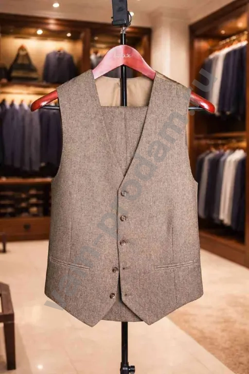 Костюм коричневый