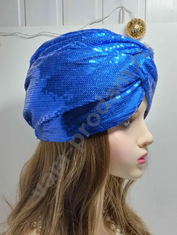 шапка чалма женская