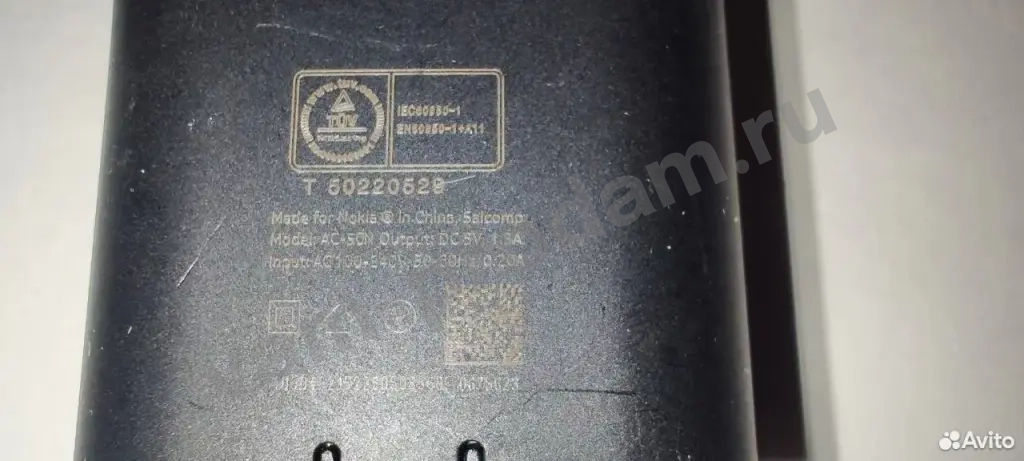 Nokia блок питания США Америка