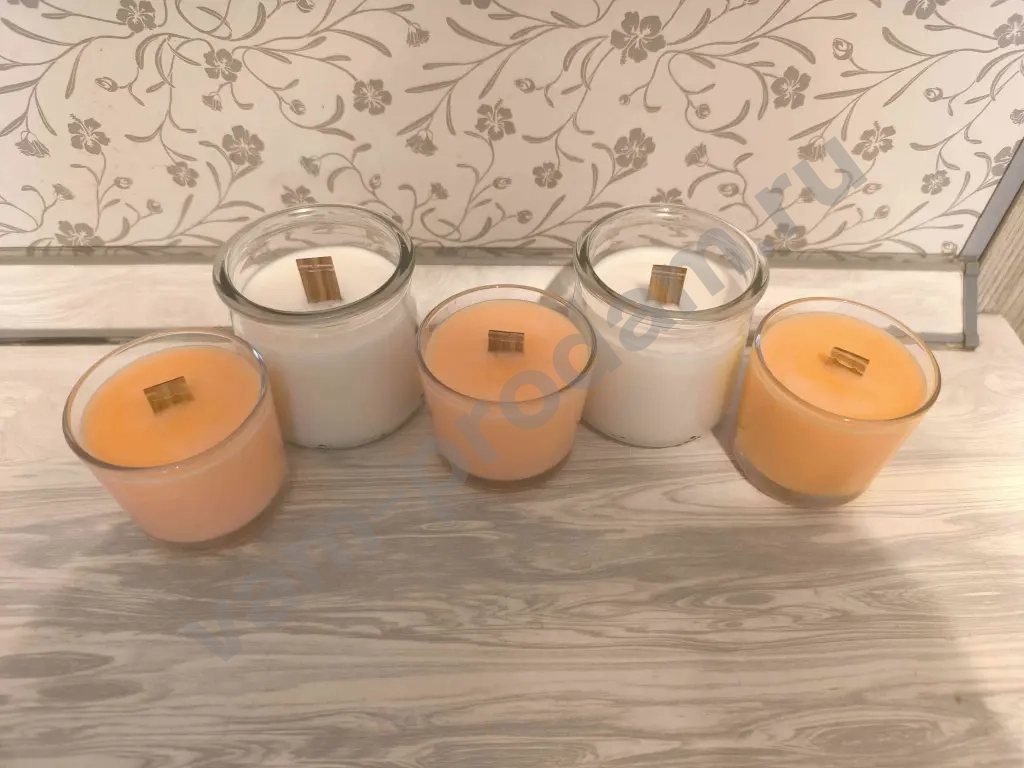Свечи ароматизированные ручной работы