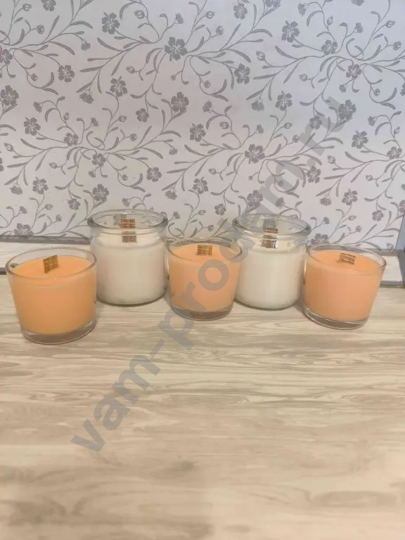 Свечи ароматизированные ручной работы