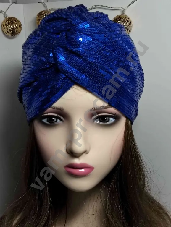 шапка чалма женская