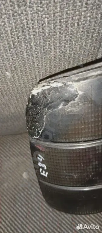 Фонарь Хэлла блэк левый в крыло(наружний) бмв е34