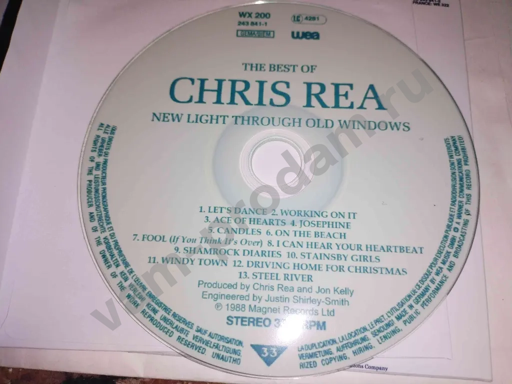 оцифровка виниловых пластинок на cd