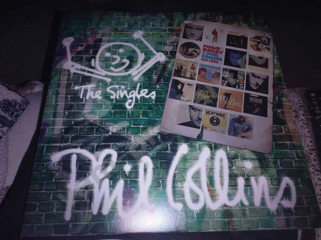 виниловая пластинка Phil collins-singles Best of lp