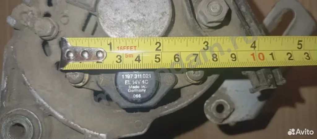 1197311021 Реле-регулятор напряжения Audi 80