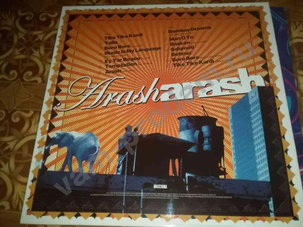 arash-arash lp mint виниловая пластинка как новая