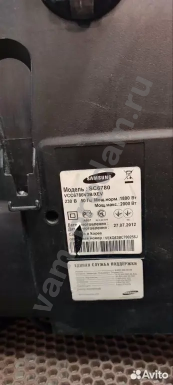Samsung SC6780 в сборе, Оригинал на запчасти