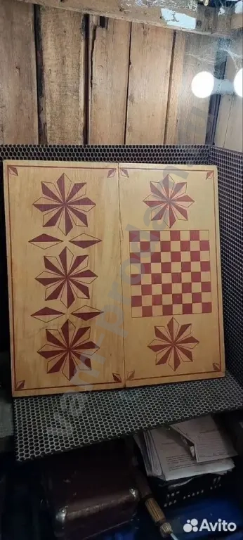 Доска шахматная, нарды