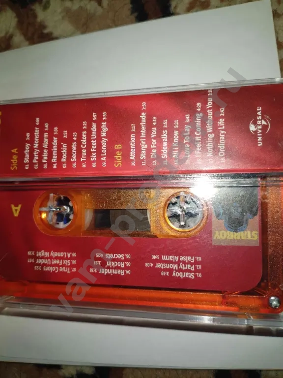 аудио кассеты the weeknd Queen Scorpions sting