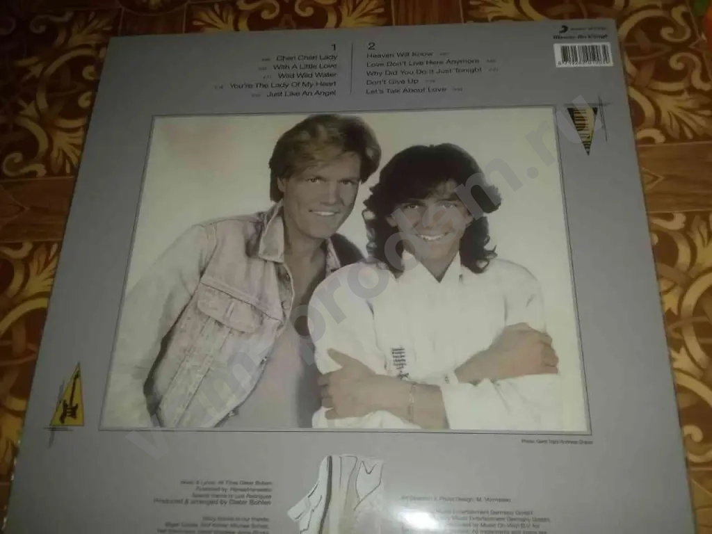 modern talking-let's talk about love lp mint виниловая пластинка