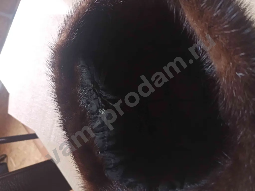 Шапка норковая женская