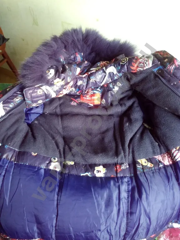 Куртка детская зимняя на 2-3г с жилеткой