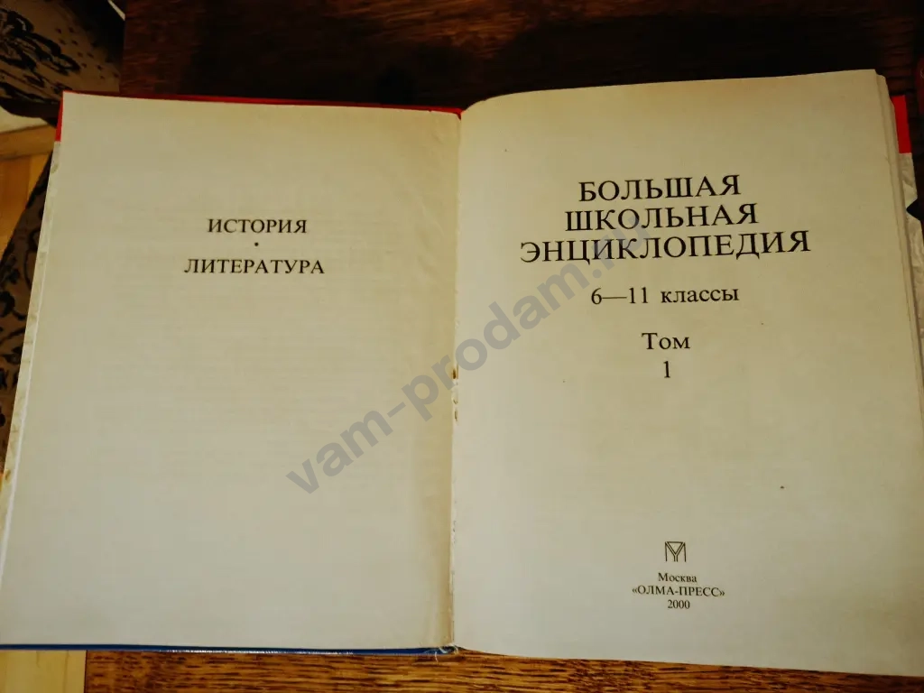 Большая школьная энциклопедия в 2-х томах