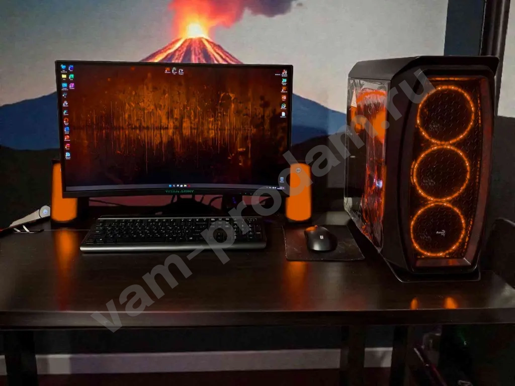 Мощный Игровой ПК.R5 5600, Ddr4 16g 3200,RTX3070 8g Asus TUF