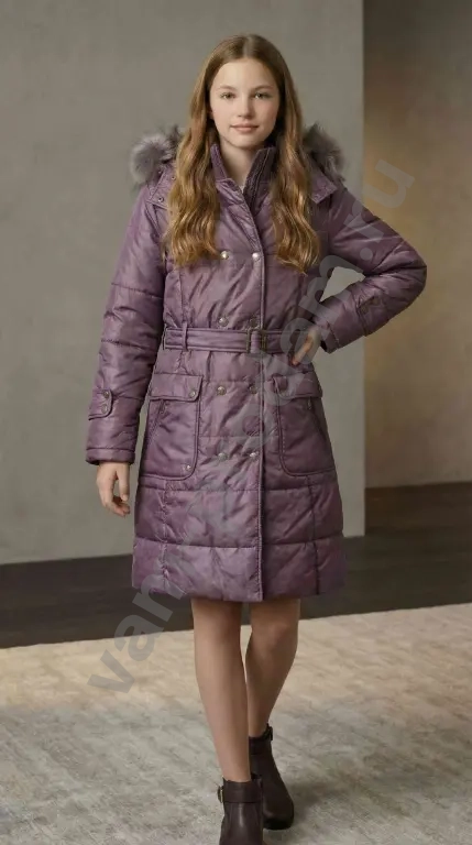 Пальто/пуховик зимнее Шалуны 158 см