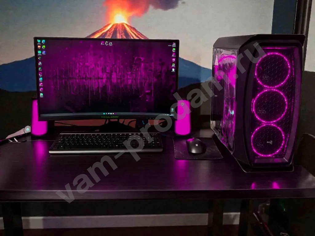 Мощный Игровой ПК.R5 5600, Ddr4 16g 3200,RTX3070 8g Asus TUF