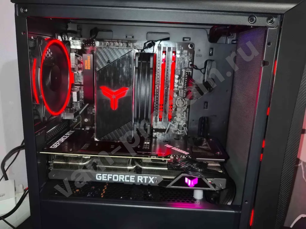 Мощный Игровой ПК.R5 5600, Ddr4 16g 3200,RTX3070 8g Asus TUF