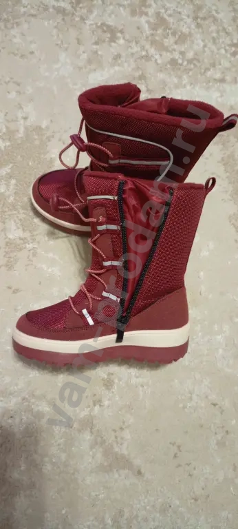 Сапоги зимние Зебра р.27