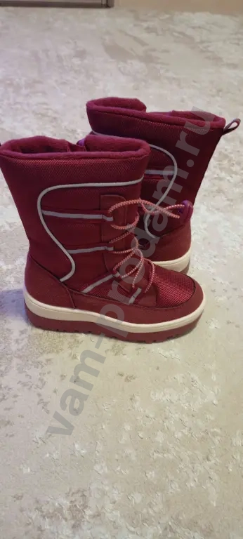 Сапоги зимние Зебра р.27