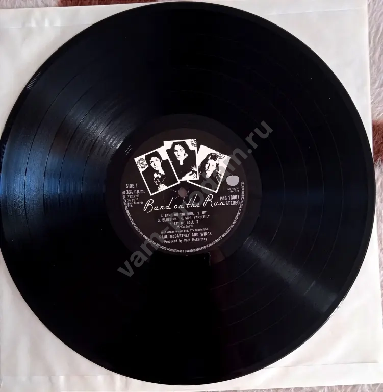 Paul McCartney And Wings – Band On The Run 1973 UK