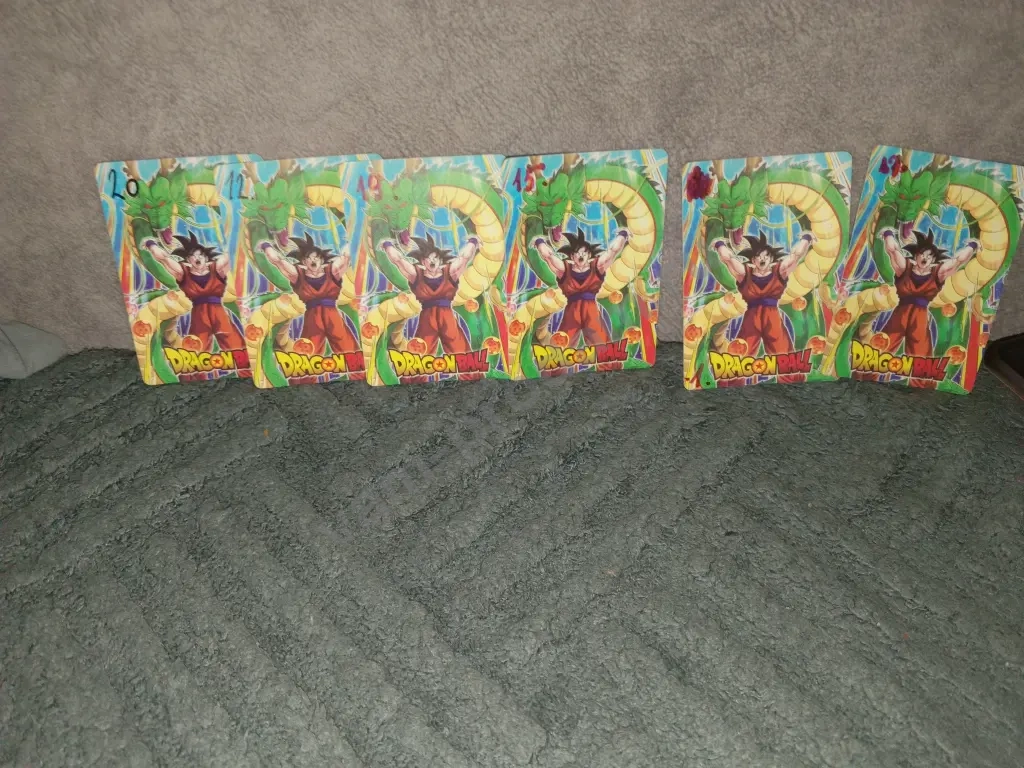 карты Наруто от DRAGON BALL 6 штук