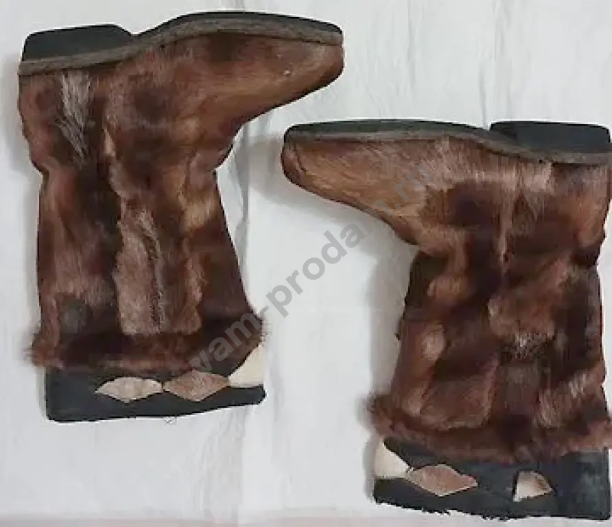 Унты натуральные женские из камуса лося