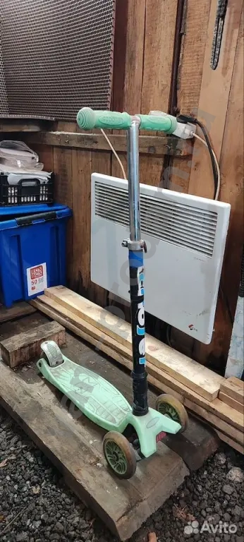 Самокат детский трехколесный